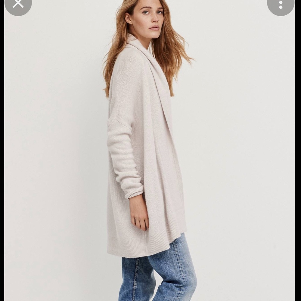 NakedCashmere | River shawl neck open cardigan